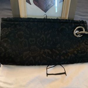 Beautiful DVF real fur clutch\wristlet!!